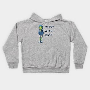 They'll Never Know Kids Hoodie